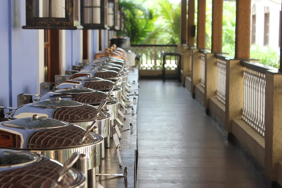 Catering ana yemek sunumu